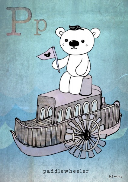 ABAD: Day 46 - Paddlewheeler Bear