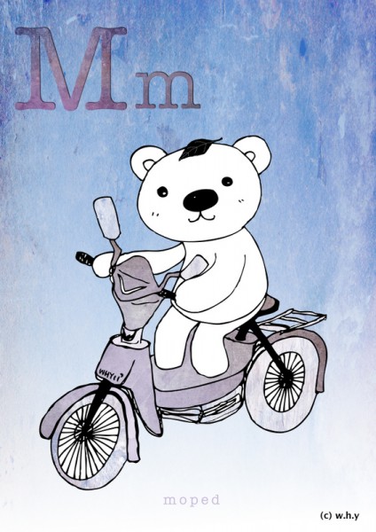 Moped Bear