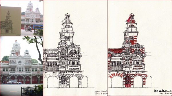 City Hall Sketchwalk