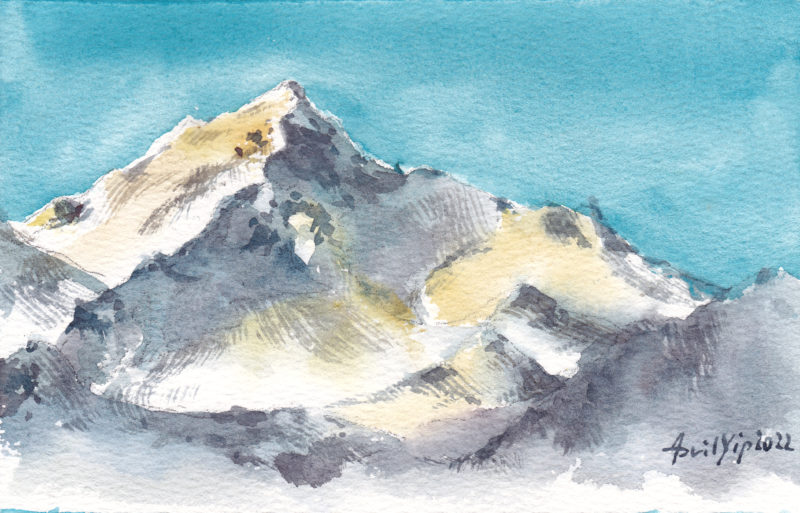 Mountain2, 18x11.5 cm, USD65