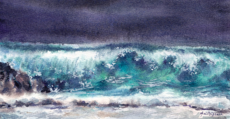 Wave1, 10x19cm, USD65